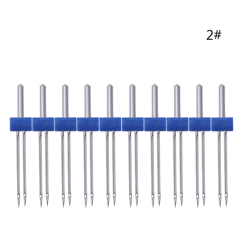 6 шт 2/3/4 мм многофункциональный двойной иглы булавки для швейной машины Запчасти