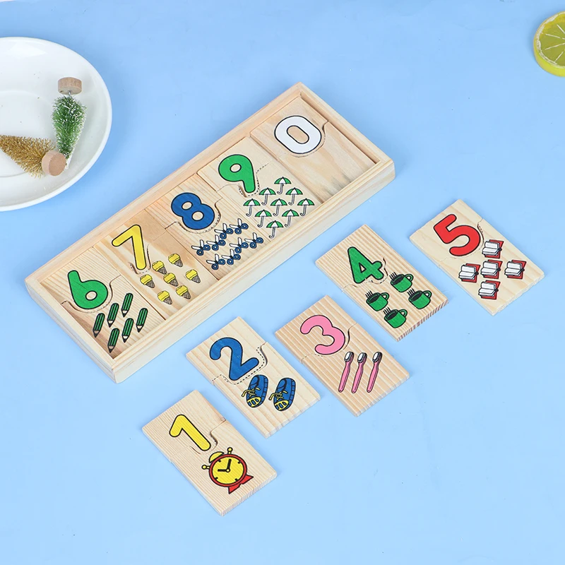 Деревянная доска с подсчетчиком для детей математический метод обучения