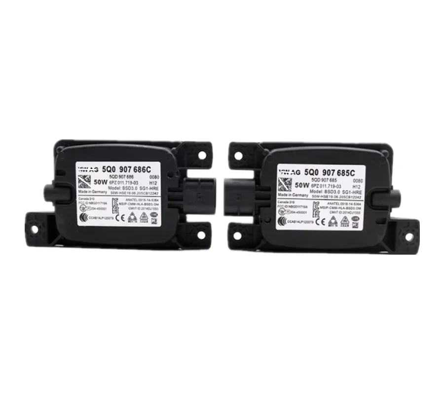 Хорошее качество 1 пара радаров датчик слепых зон ассистент для V W Seat Skoda OEM:5Q0 907 685 C