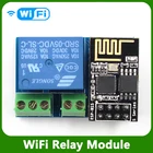 Релейный модуль ESP8266 ESP0101S 5 в с Wi-Fi для умного дома, модуль сделай сам, миниатюрный смарт-переключатель для телефона, APP, беспроводной пульт дистанционного управления, Wi-Fi модуль, Новинка