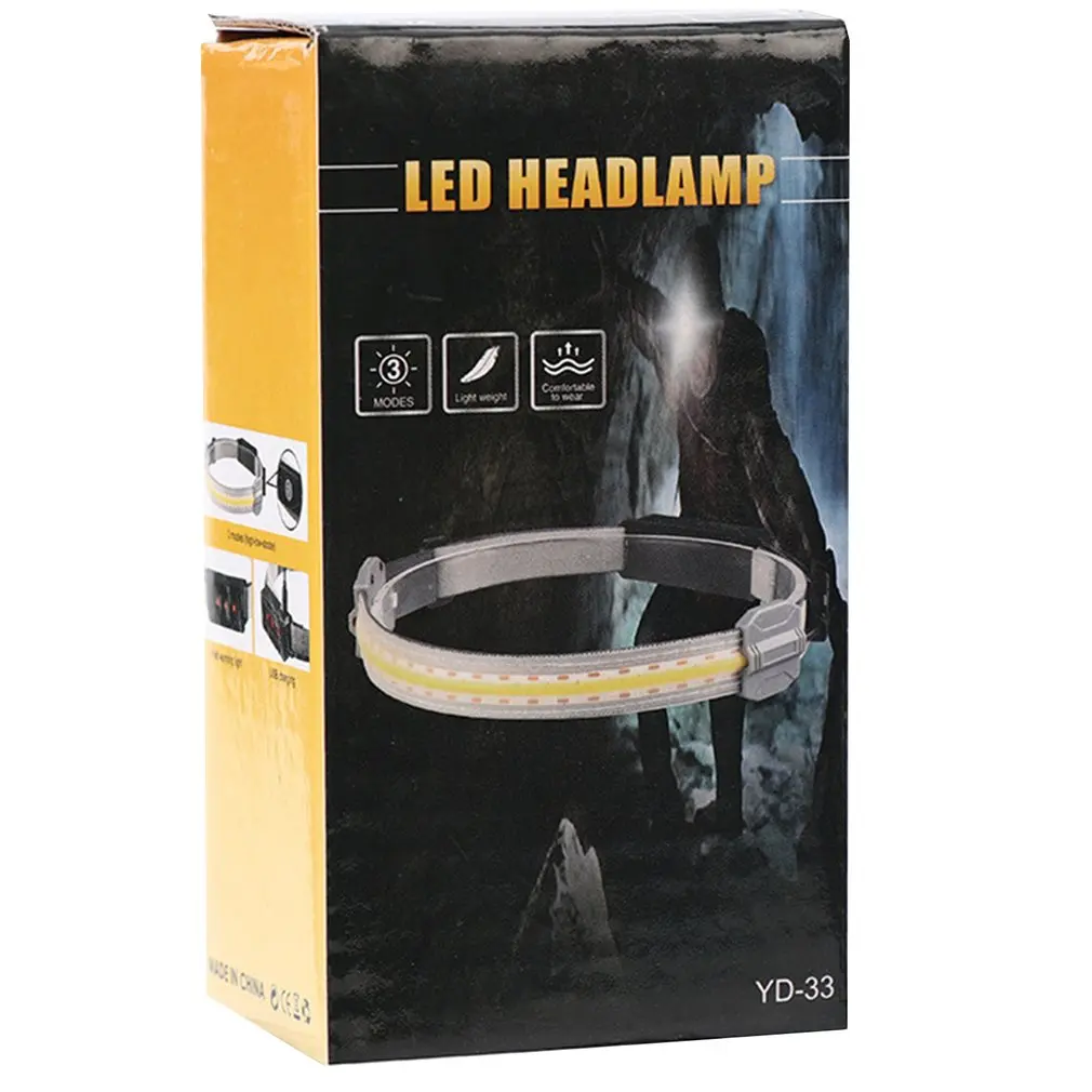

Headlamp Flashlight Brightest Led Rechargeable And Waterproof Outdoor Headlights For Running With Red Light