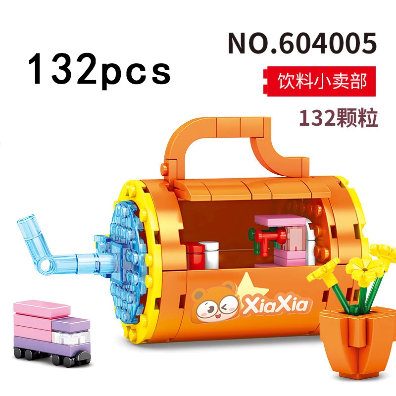 Магазин мороженого для друзей Sembo наборы строительных блоков модельные блоки