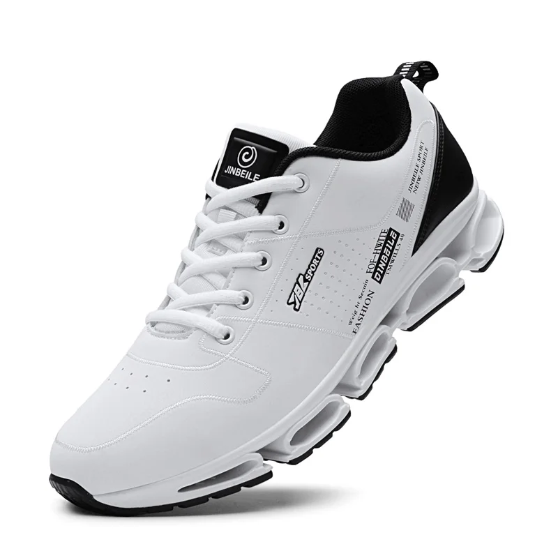 

Blade Running Shoes for Men Trainers Breathable Men Gym Shoes Reflective Lace Athletic Shoes Black/White Mens Designer Sneakers