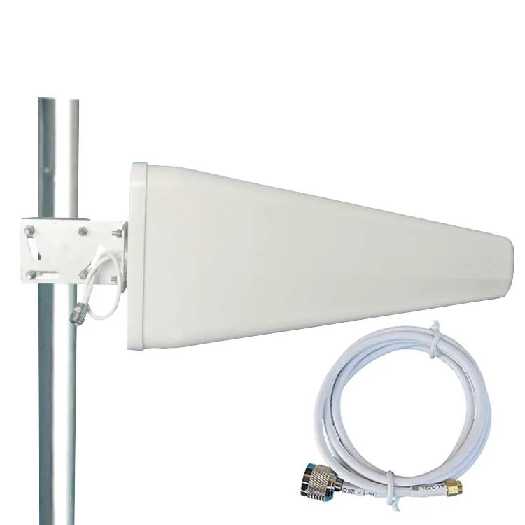Wide Band Log Periodic Yagi Antenna with 32ft cable for MOFI4500 Cellular 4G LTE Router mofi 4500 External aerial
