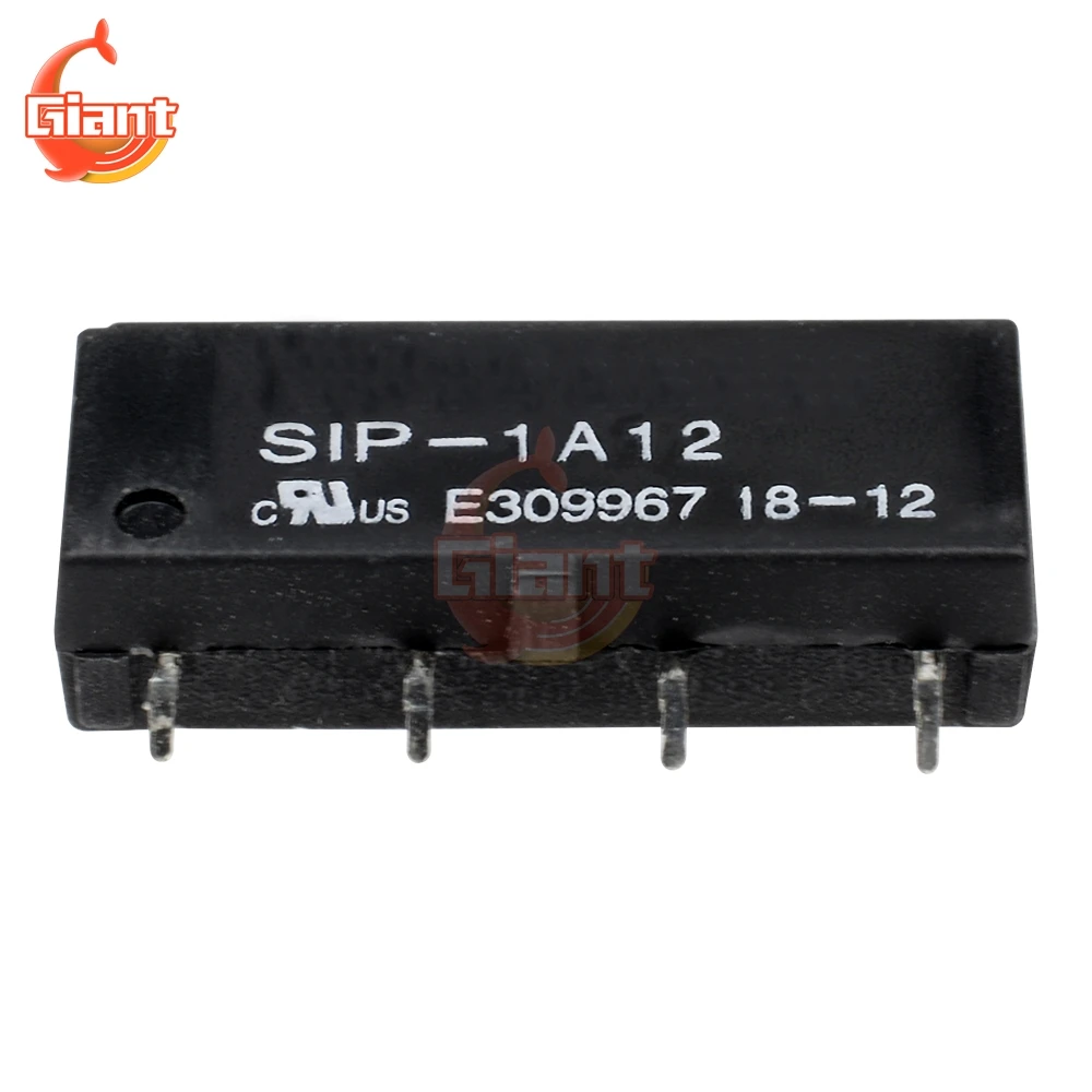 5 шт. реле постоянного тока 12 В язычковое 4 контактное реле|Реле| |