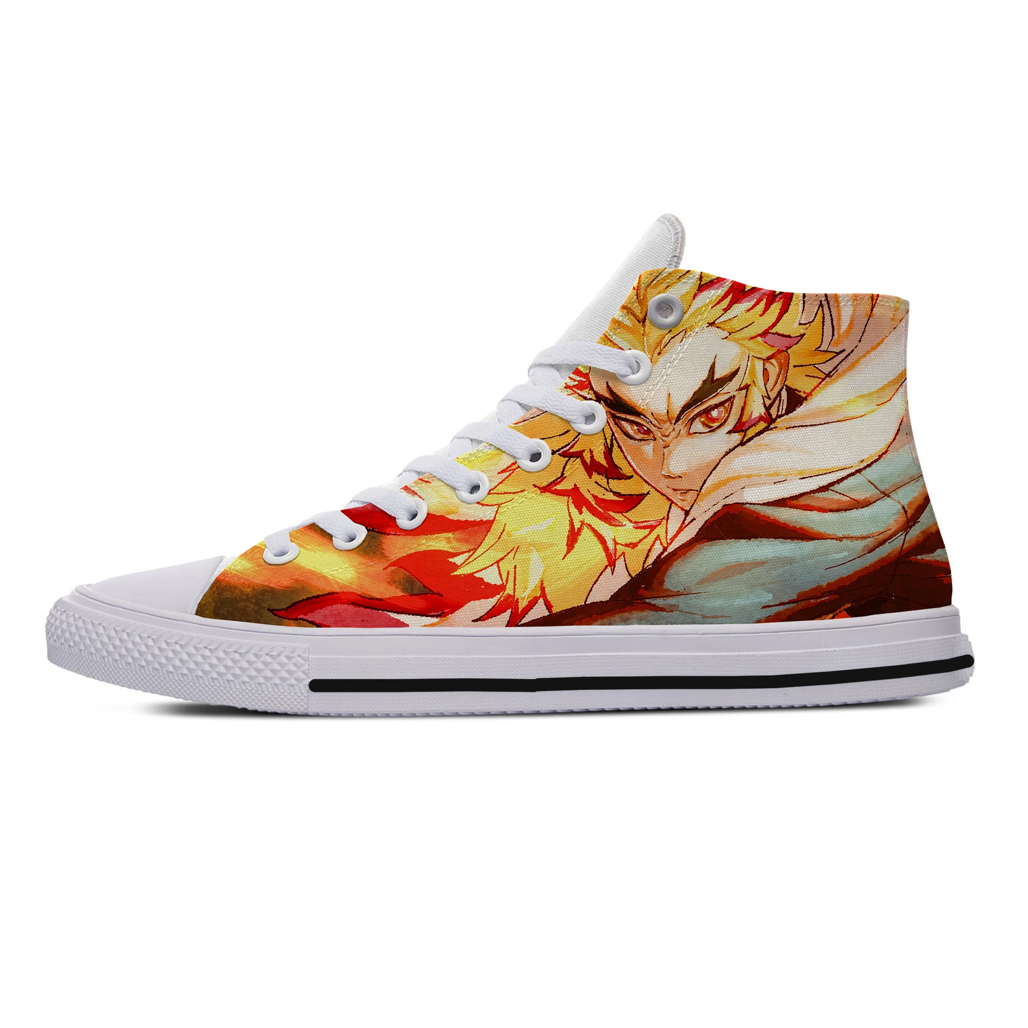 

Rengoku Lyoujurou Running Shoes Breathable Casual Shoes Outdoor Light Weight Sports Shoes Casual Walking Platform Sneakers