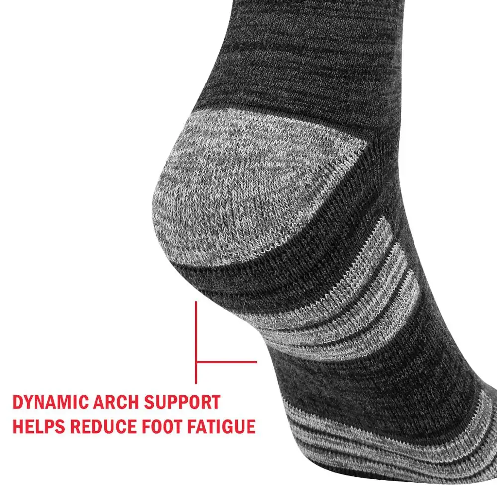 

Brand Men High Quality Winter Warm Breathable Comfortable Cotton Cushion Casual Crew Socks 5 Pairs