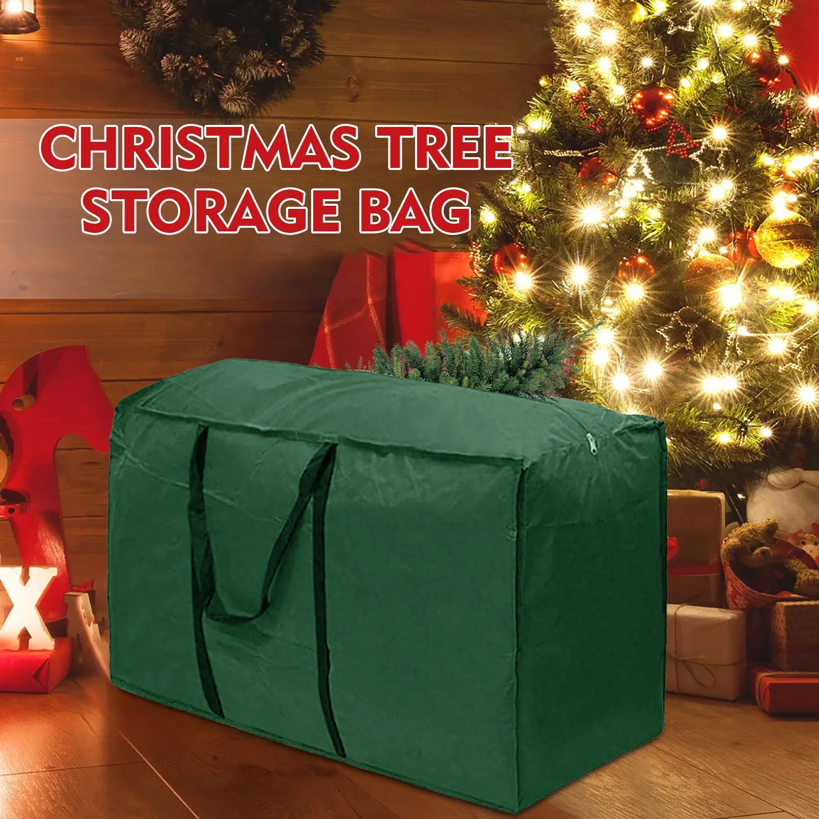 Сумка для хранения рождественской елки пылезащитный чехол водонепроницаемый