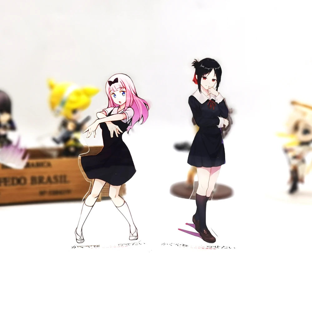 

Kaguya sama Love is War Kokurasetai Tensaitachi no Renai Zunousen Shinomiya Chika acrylic stand figure model plate holder anime