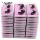 YSDO норковые ресницы 103040100 ресницы оптом Макияж 3D норковые ресницы оптом Длинные Накладные ресницы из Натурального Волоса Maquiagem накладные ресницы