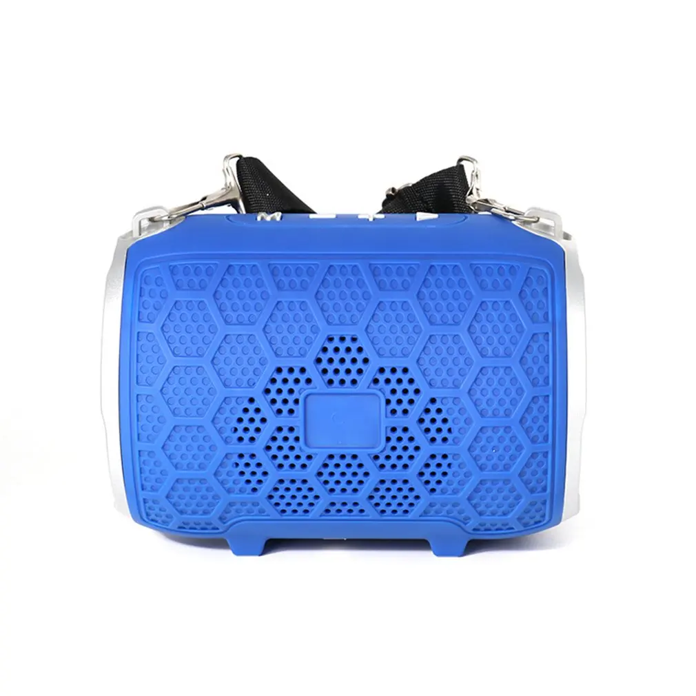 

SLC-130 Speaker Outdoor Strap Wireless Bluetooth-compatible Speaker For Riding Portable Bass Madden Small Steel Cannon Speaker