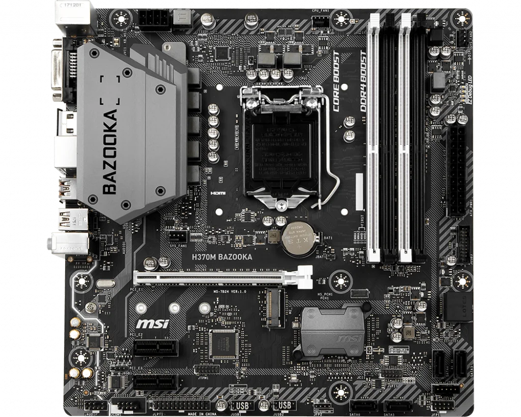 Материнская плата MSI H370M Base oka LGA 1151 DDR4 ОЗУ 64 Гб Intel H370 Core i3-8100 i5-8400 i7-8700 CPUS PCI-E 3 0 Micro ATX |