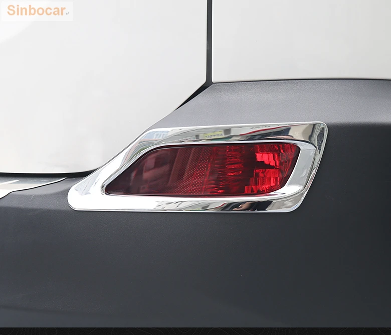 Накладка на заднюю противотуманную фару автомобиля хромированный АБС пластик