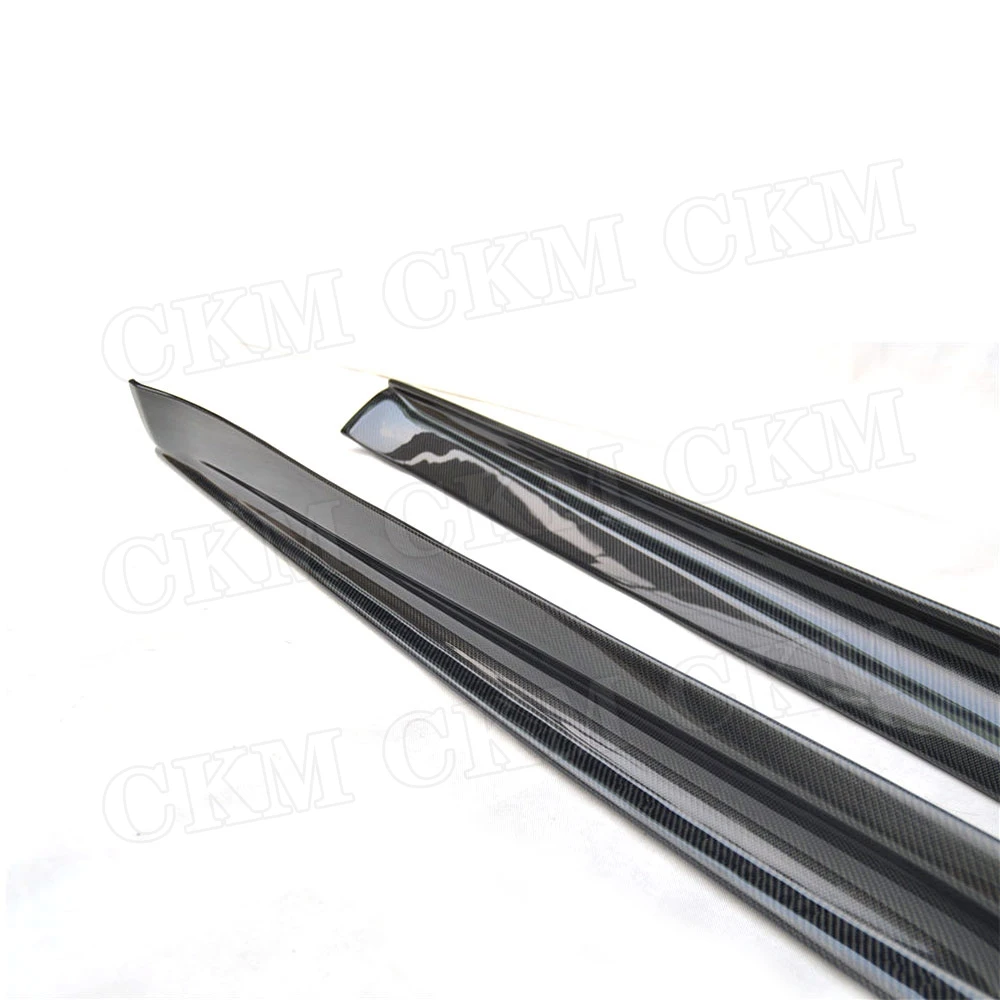 

Carbon Fiber Side Skirts fit for Porsche 911 991 GT3 Carrera 2012 - 2015 Door Bumper Lip Trim Cover Aprons Car Styling