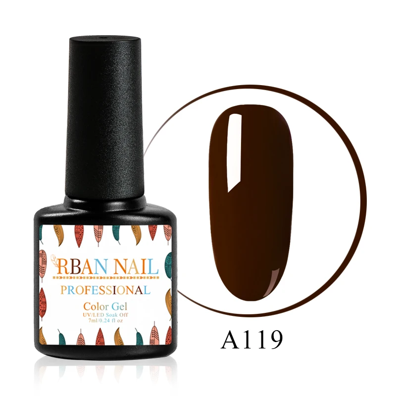 RBAN NAIL 7 мл УФ-гель для ногтей золотой блеск ногтей Laquer голографическая блестящая гель лак замачиваемый лак для творчества маникюрное украшение - Цвет: M30119
