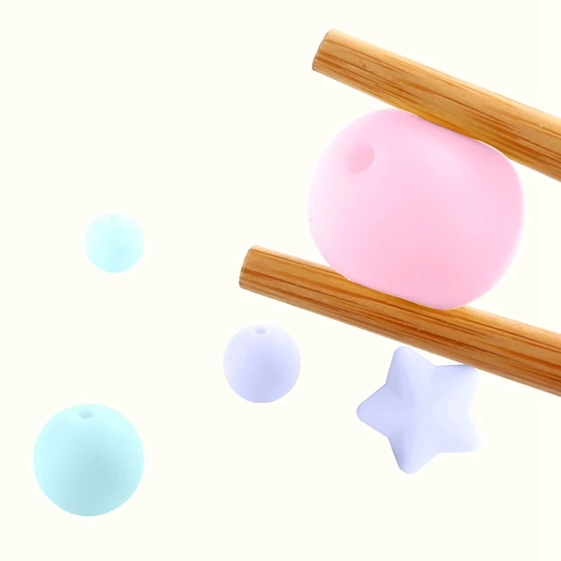 

Baby Silicone Appease Anti-Drop Chain Baby Glue Pacifier Clip Baby Molar