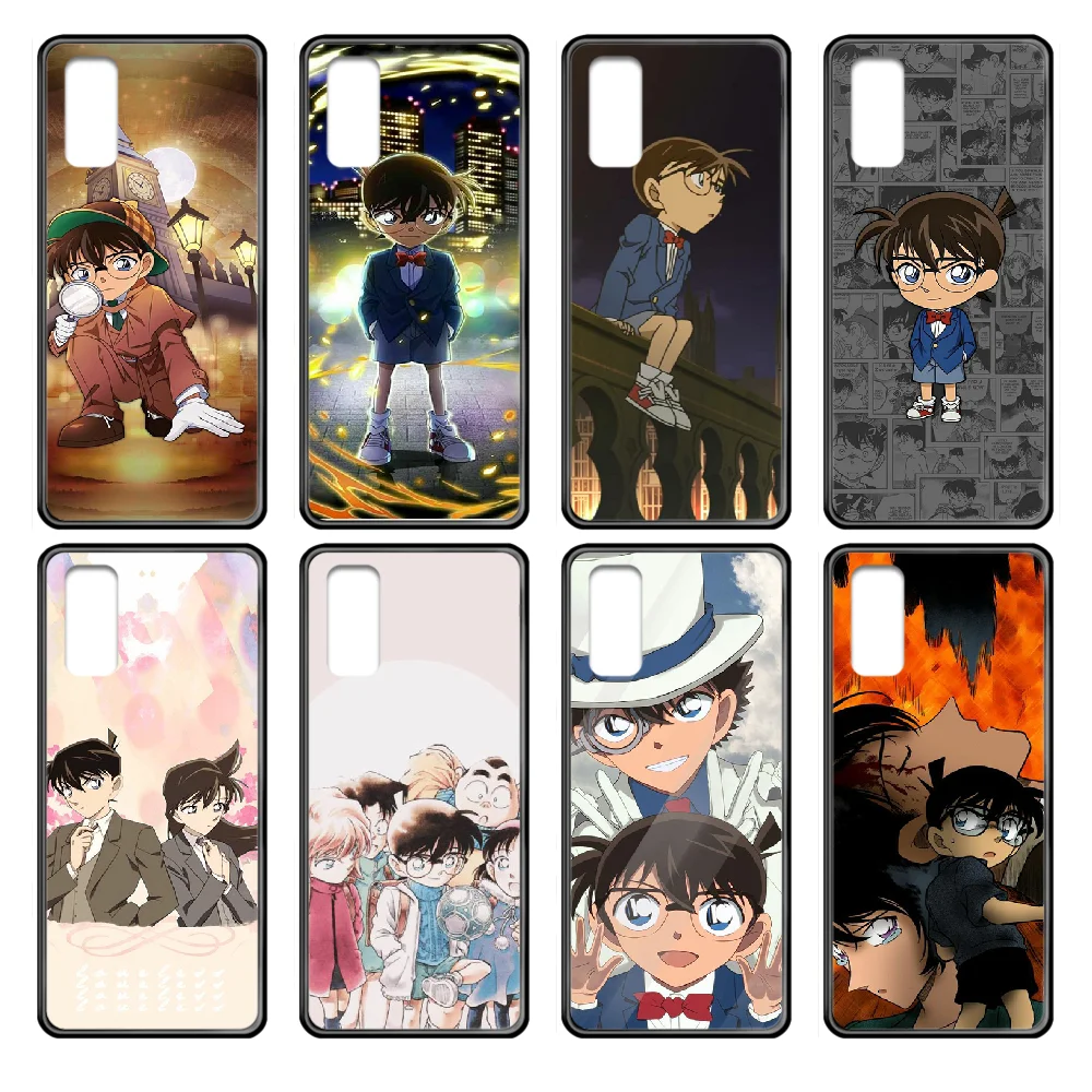 Чехол для телефона Detective Conan корпус Samsung Galaxy J S 3 4 5 6 7 8 9 10 Prime Plus Lite Edge черный чехол с