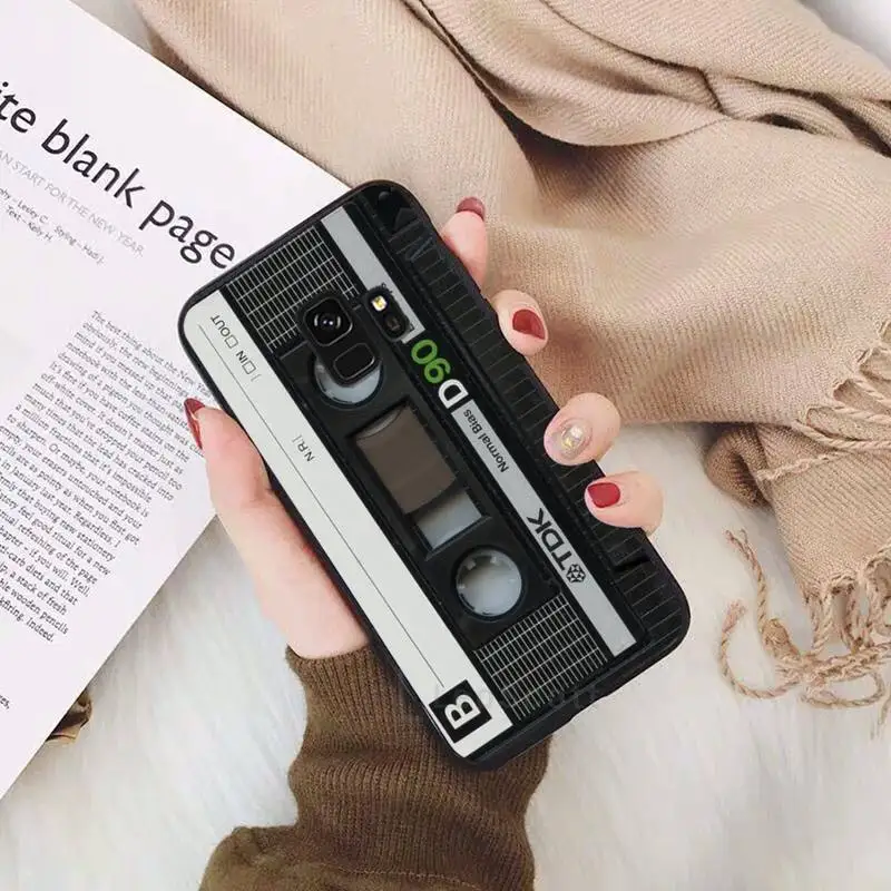 

Classical Old Cassette tape Phone Case For Samsung Galaxy S5 S6 S7 S8 S9 S10 S10e S20 edge plus lite