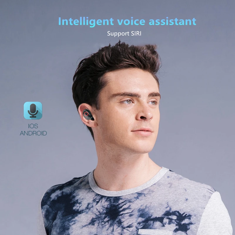 Горячие Bluetooth TWS Наушники Беспроводные водонепроницаемые наушники стерео Бас спортивные наушники type-c HD микрофон для Iphone Android