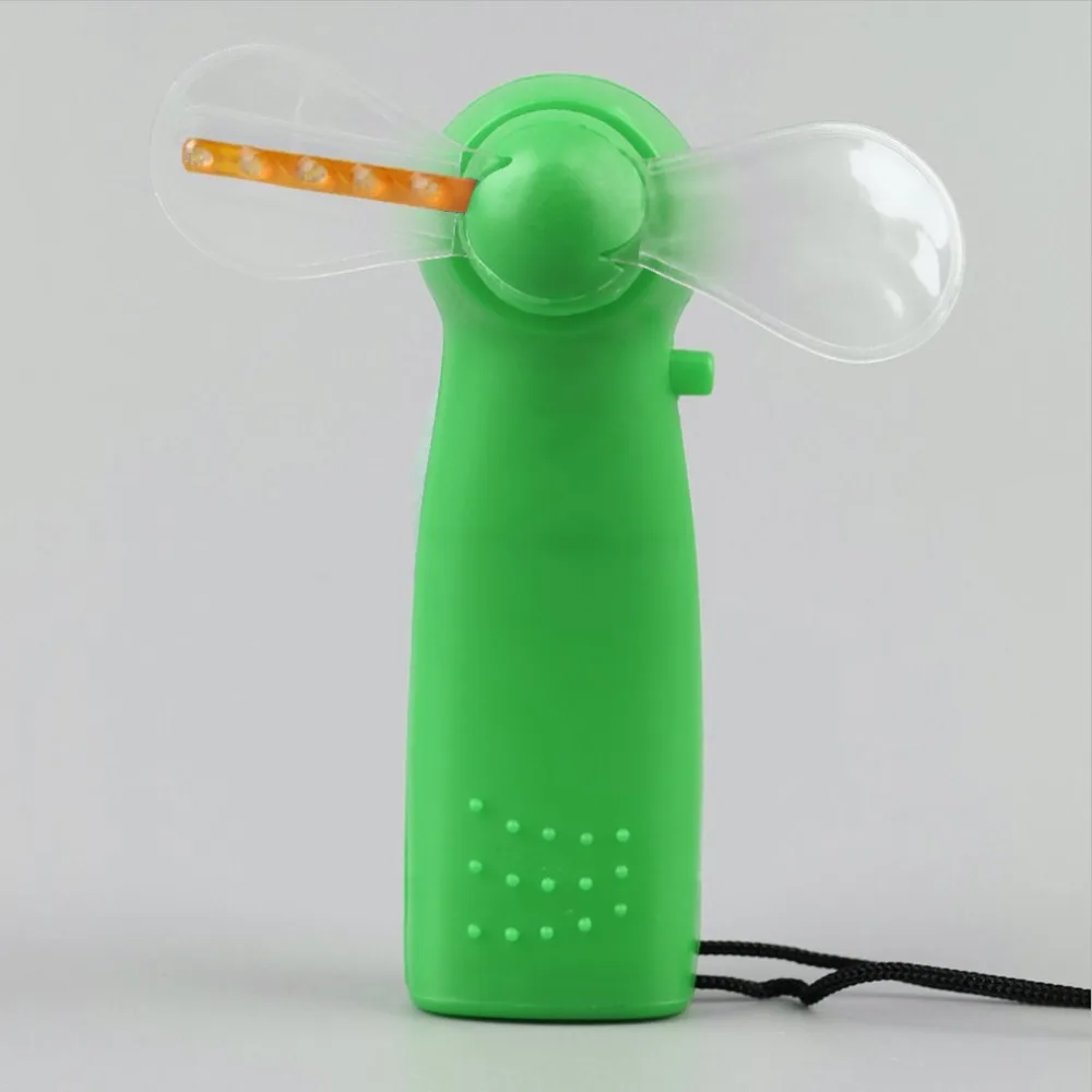 Мини Air Cool Fan Matrix Карманный вентилятор охлаждения ручной с светодиодный
