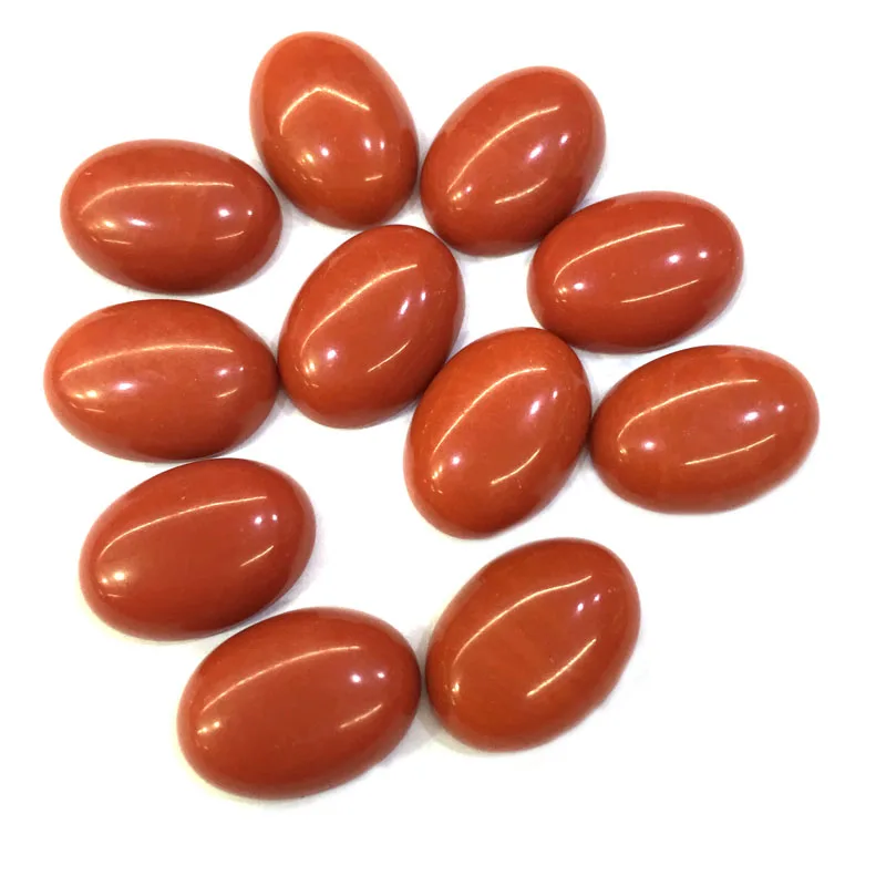 Горячая Распродажа Элегантный овальный коралловый кабошон 8x12 мм очаровательный