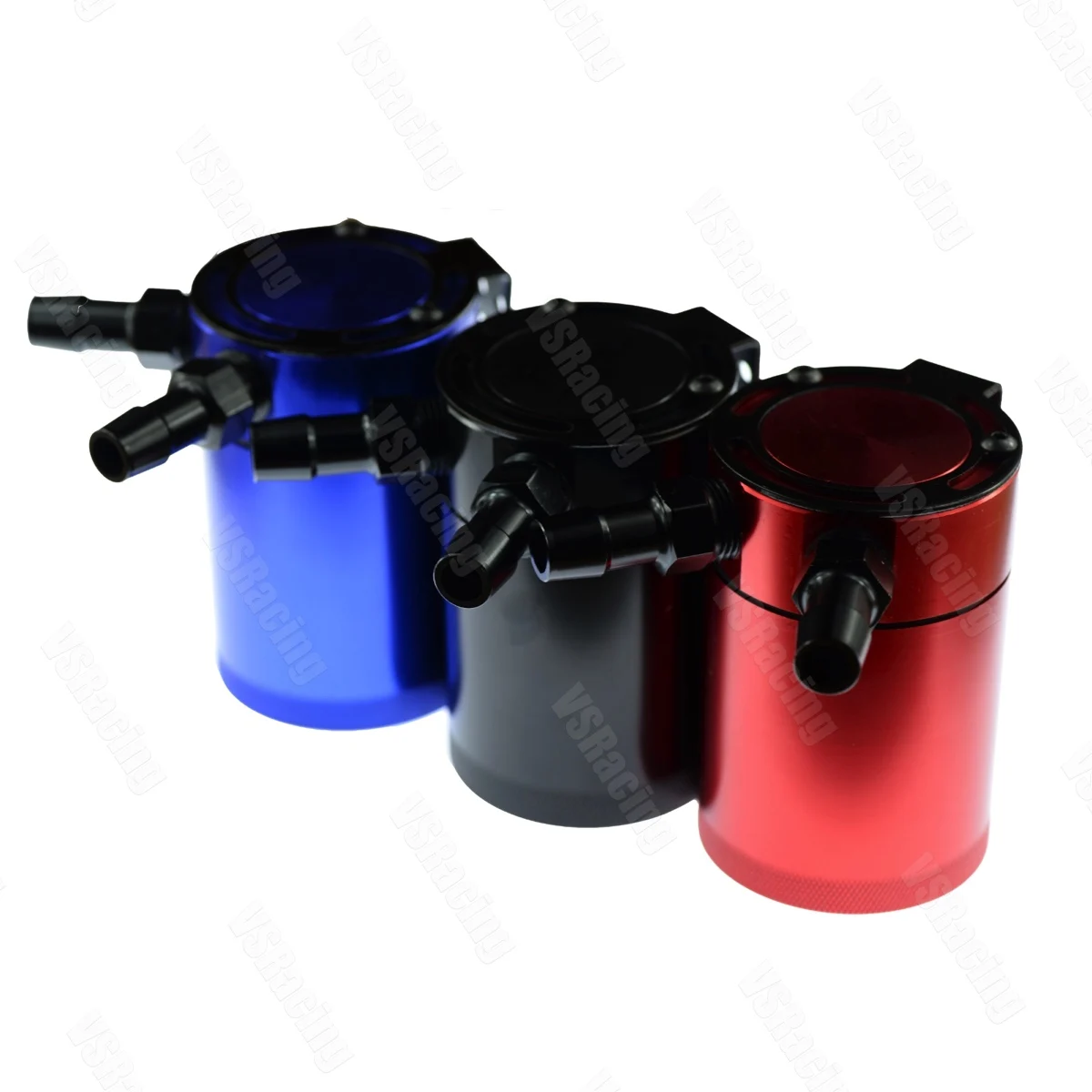 УНИВЕРСАЛЬНЫЙ маслоуловитель с 2 портами компактный алюминиевый запчасти для