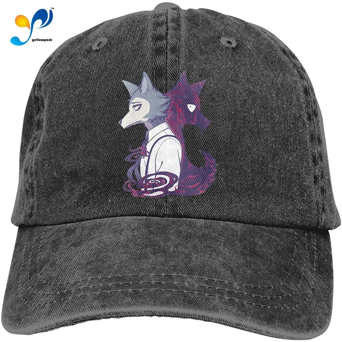 

BEASTARS Retro Casquette Baseball-caps Black Cotton Adjustable Unisex Hat Gift