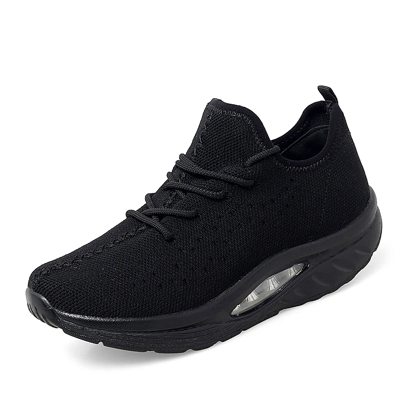 Women Tennis Shoes Breathable Mesh Soft Woman Sports Shoes Lace-up Female Footwear Outdoor Jogging Walking Sneakers Flats Shoes