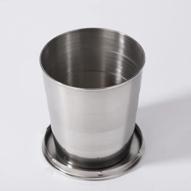 

All Stainless Steel Folding Retractable Cup Folding Cup Blackjack Cup