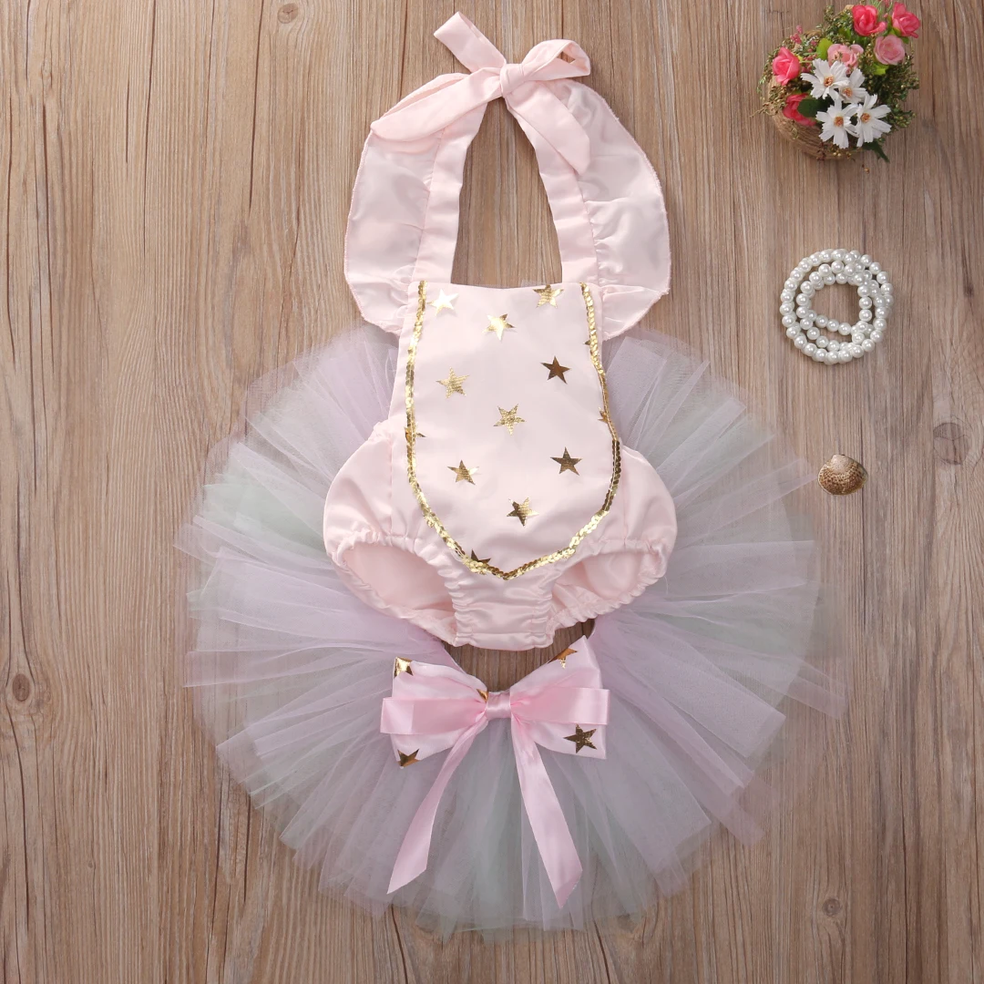 

Baby Girl 0-24M Tops Bodysuits Tutu Skirt Outfits Set Clothing Newborn Infant Baby Girls Clothes Set Sleeveless