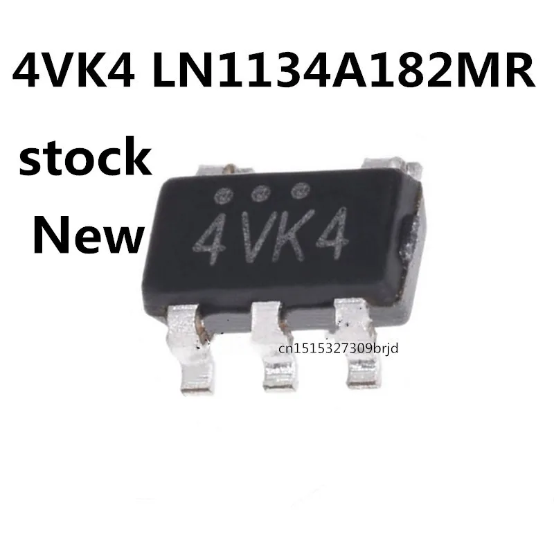 Оригинал 100 шт./4VK4 LN1134A182MR 1,8 V SOT23-5