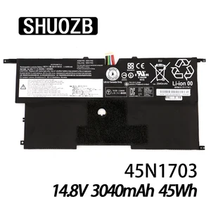 45n1703 45n1700 45n1701 45n1702 x1 laptop battery for lenovo thinkpad x1 carbon gen3 20a7 20a8 4icp55873 2 14 8v 45wh shuozb free global shipping