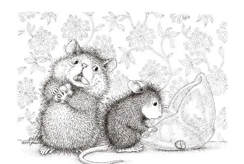 Прозрачный силиконовый штамп с мышкой/печать для скрапбукинга своими