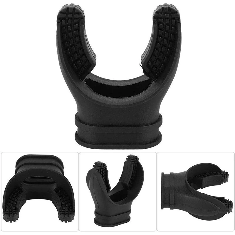 

New Breathing Tube Scuba Dive Snorkel Silicone Bite Mouthpiece Mouth Piece Diving Equipment Accessory Swimming Diving Equipment