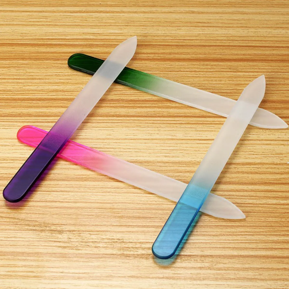 

Crystal Glass Nail Files Double Sided Manicure polish Pedicure Buffer Care Tool
