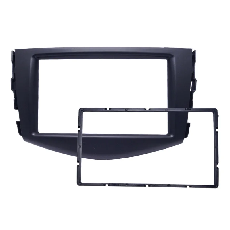 

Автомобильный стерео радио фасции панель отделка комплект 2 Din рамка для аудио-, Dvd-и навигационных устройств панель для Toyota Rav4 2006-2012