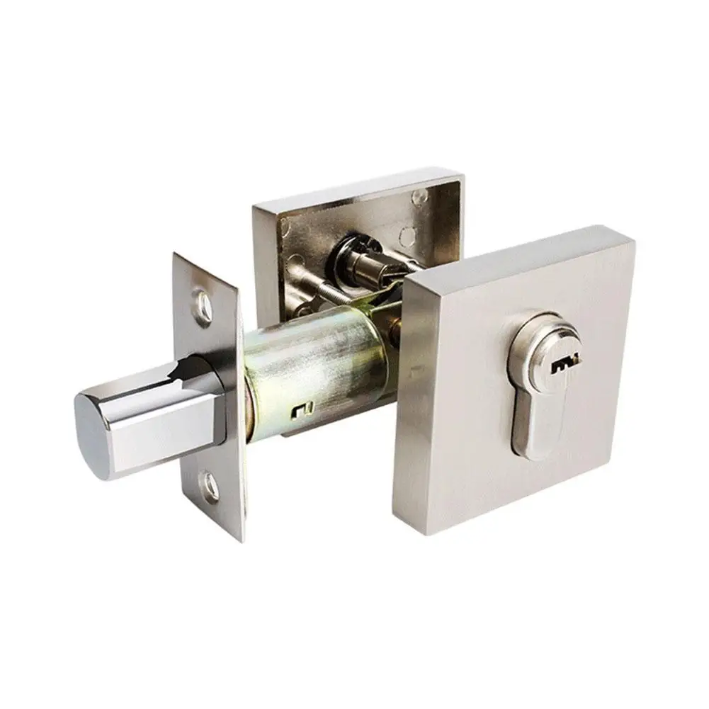 Квадратная круглая врезная дверная розетка в европейском стиле черная красная