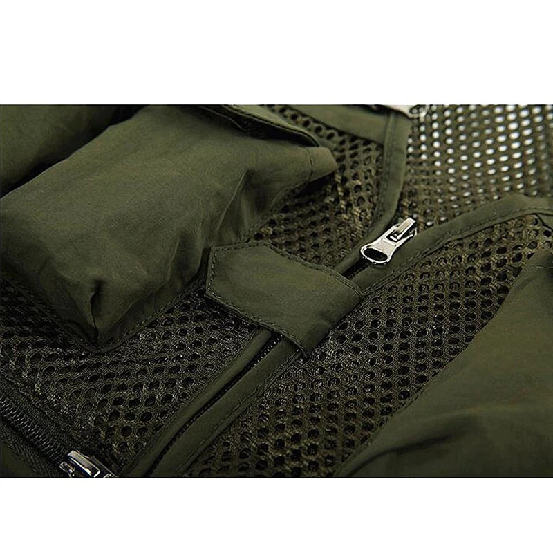Жилет мужской сетчатый дышащий ажурный камуфляжный | Спорт и развлечения