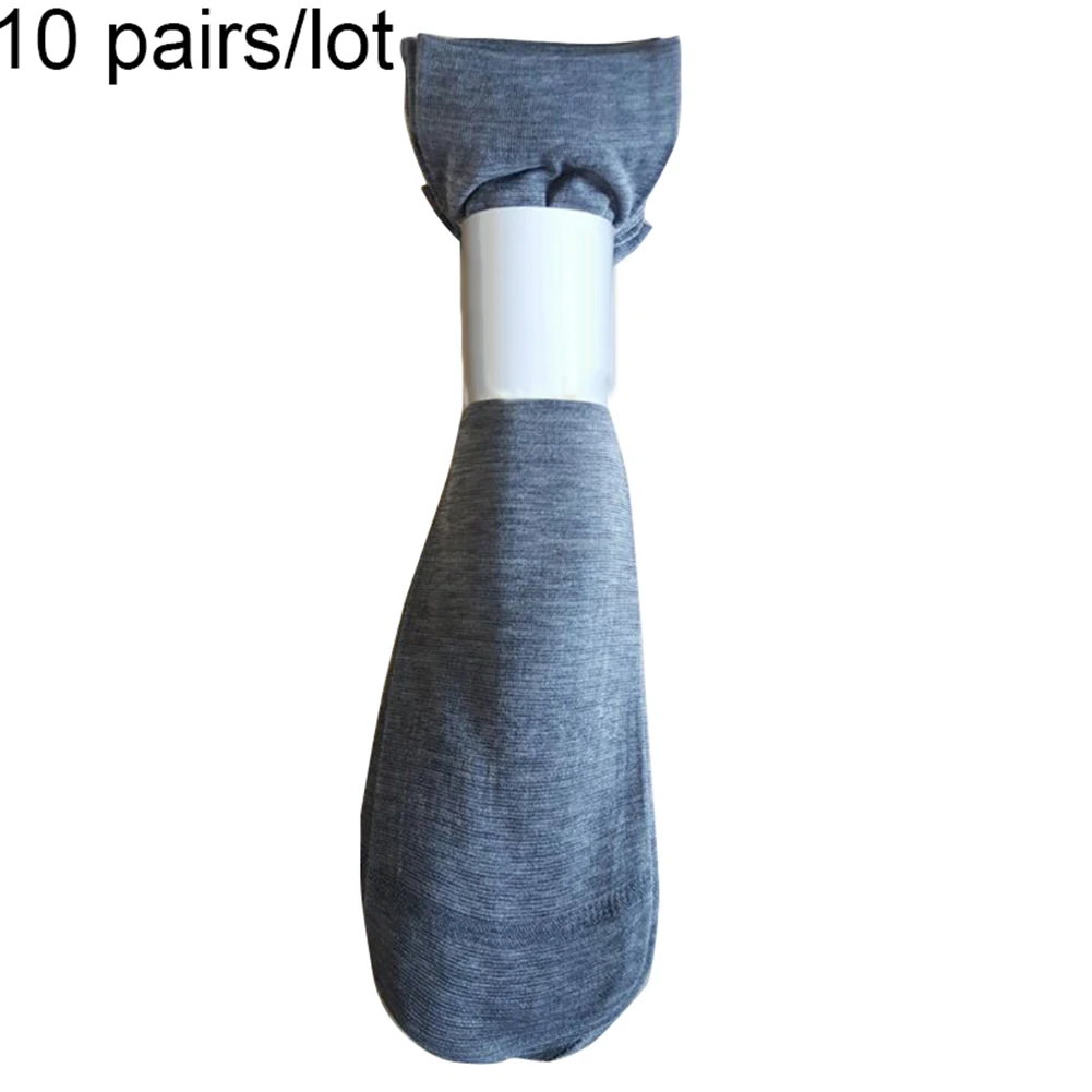10 пары/компл. мужские носки от пота удобные Бесшовные дышащие для купания средней