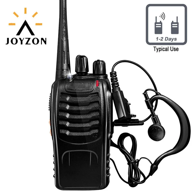 JOYZON 2 шт. портативная рация 16CH двухстороннее радио Woki Toki UHF портативное 5 Вт