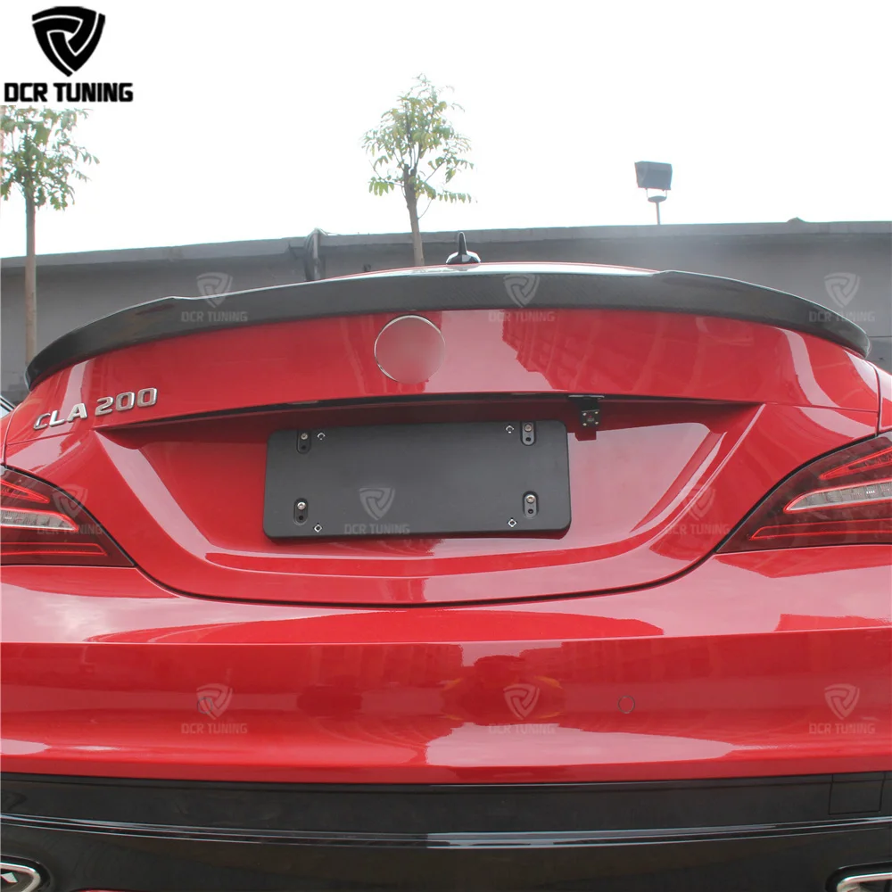 Стильный спойлер FD для Mercedes CLA Class W117 C117 CLA45 фотоэлемент из углеродного волокна 2013