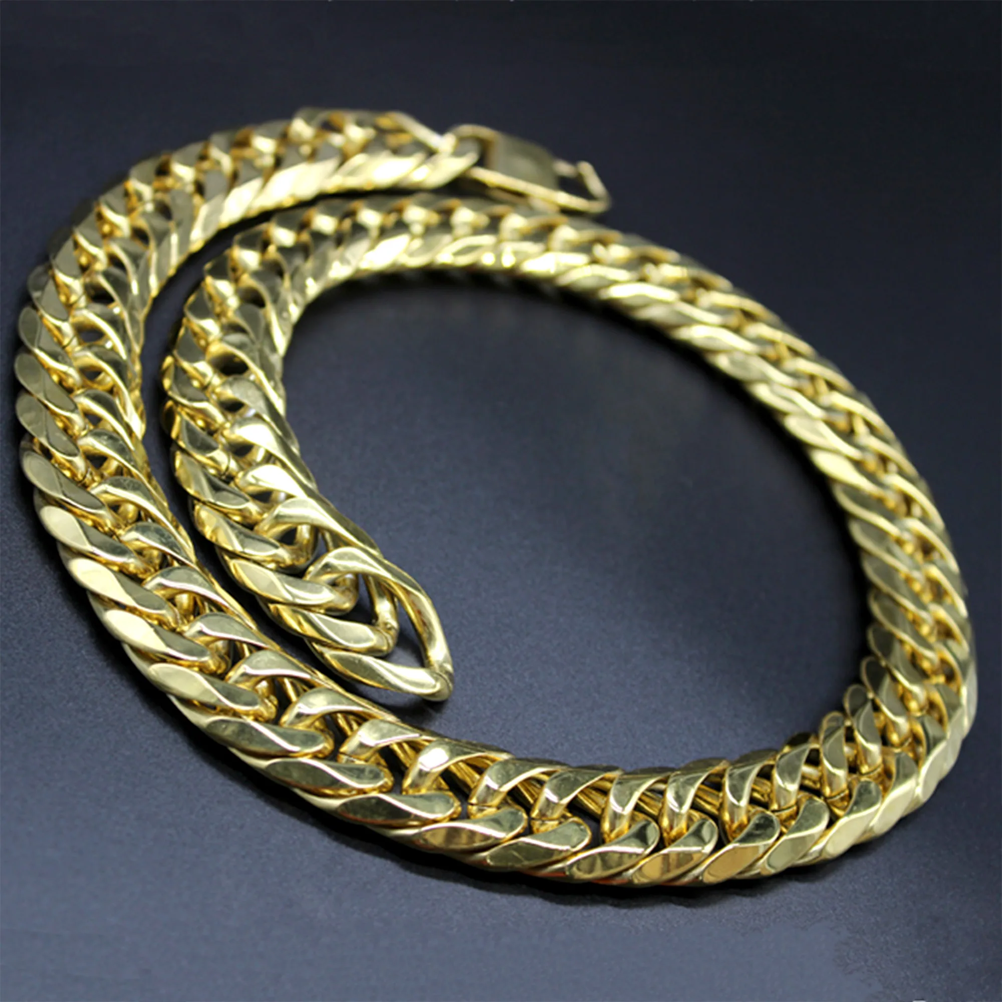 Мужская цепочка чокер из нержавеющей стали 19 мм|Цепочки| |