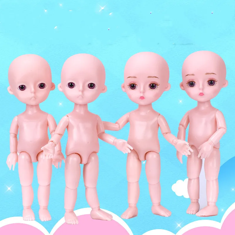 Кукла шарнирная Обнаженная 15 см 2 шт. |