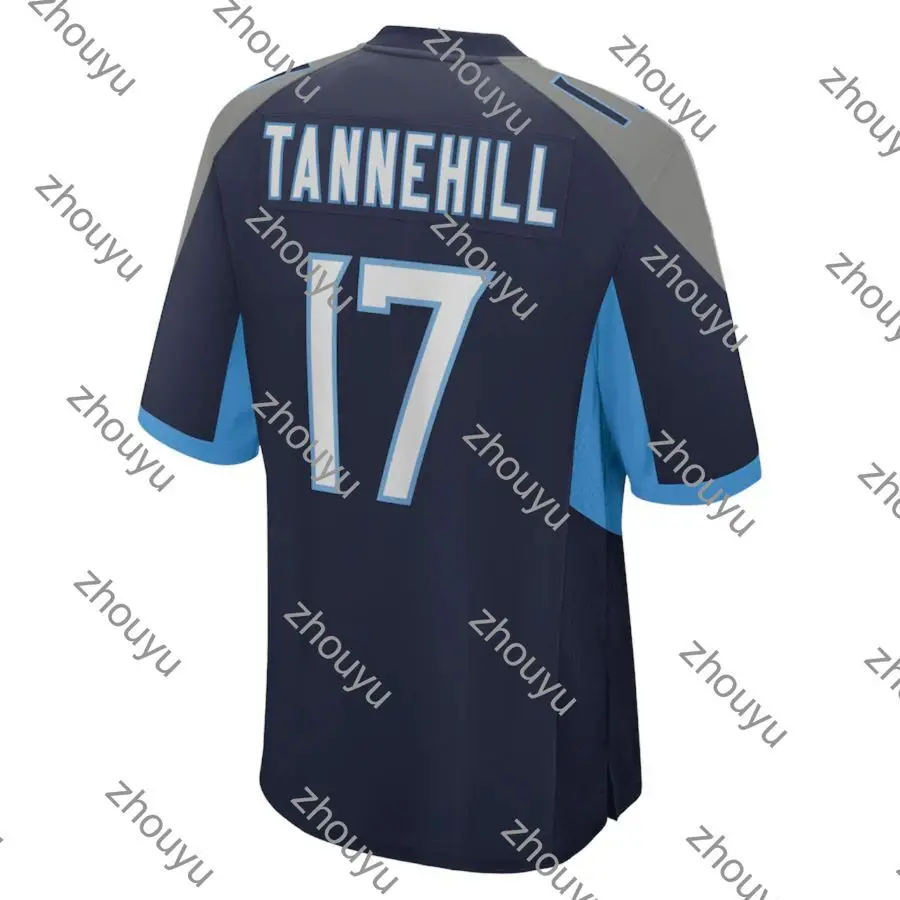 

Футбольная майка Райан Таннехилл тёмно-синий Титаны