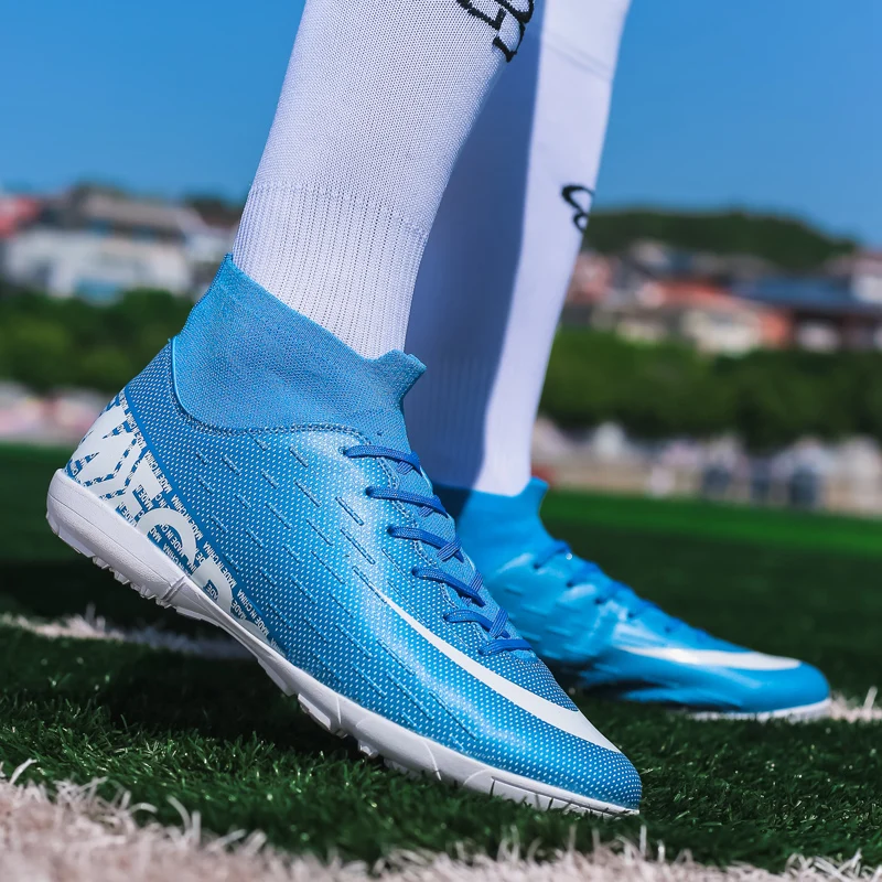 Новинка мужские футбольные бутсы Superfly 13 TF CR7 neymar 360 элитные тренировочный носок