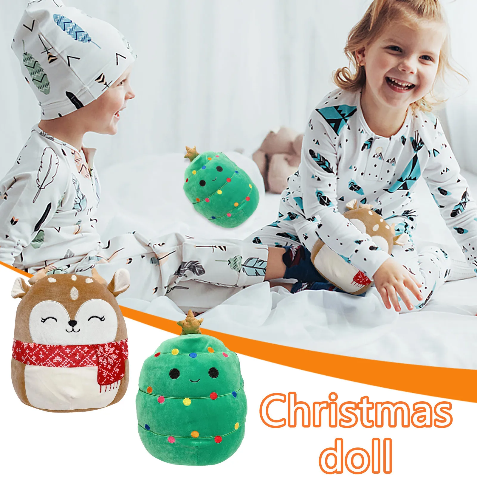 

Kawaii Christmas Doll Toys Plush Doll Christmas Home Decoration Home Party Christmas Decor Kids Birthday Christmas Gifts Toys