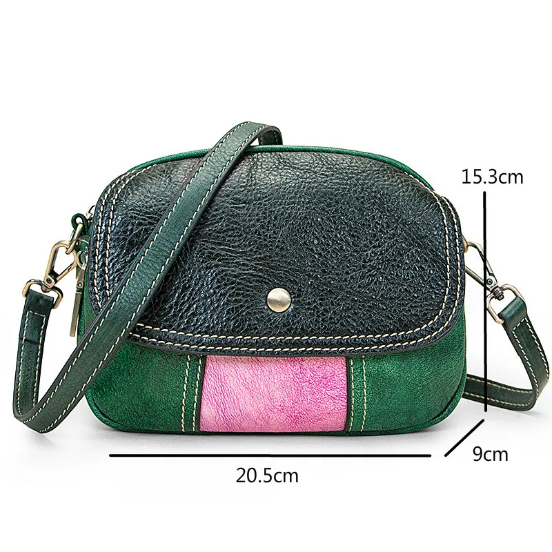 

YourSeason 2021 Casual Ladies Shoulder Bags Small Bag Handmade Women Mini Bags Messenger Soft Cow Leather