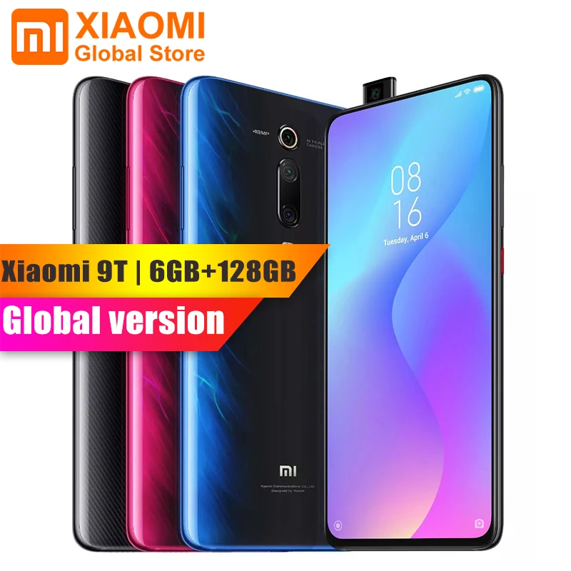 Смартфон Xiaomi Mi 9T (Redmi K20) 6 ГБ+128 ГБ полноэкранный дисплей выдвижная фронтальная