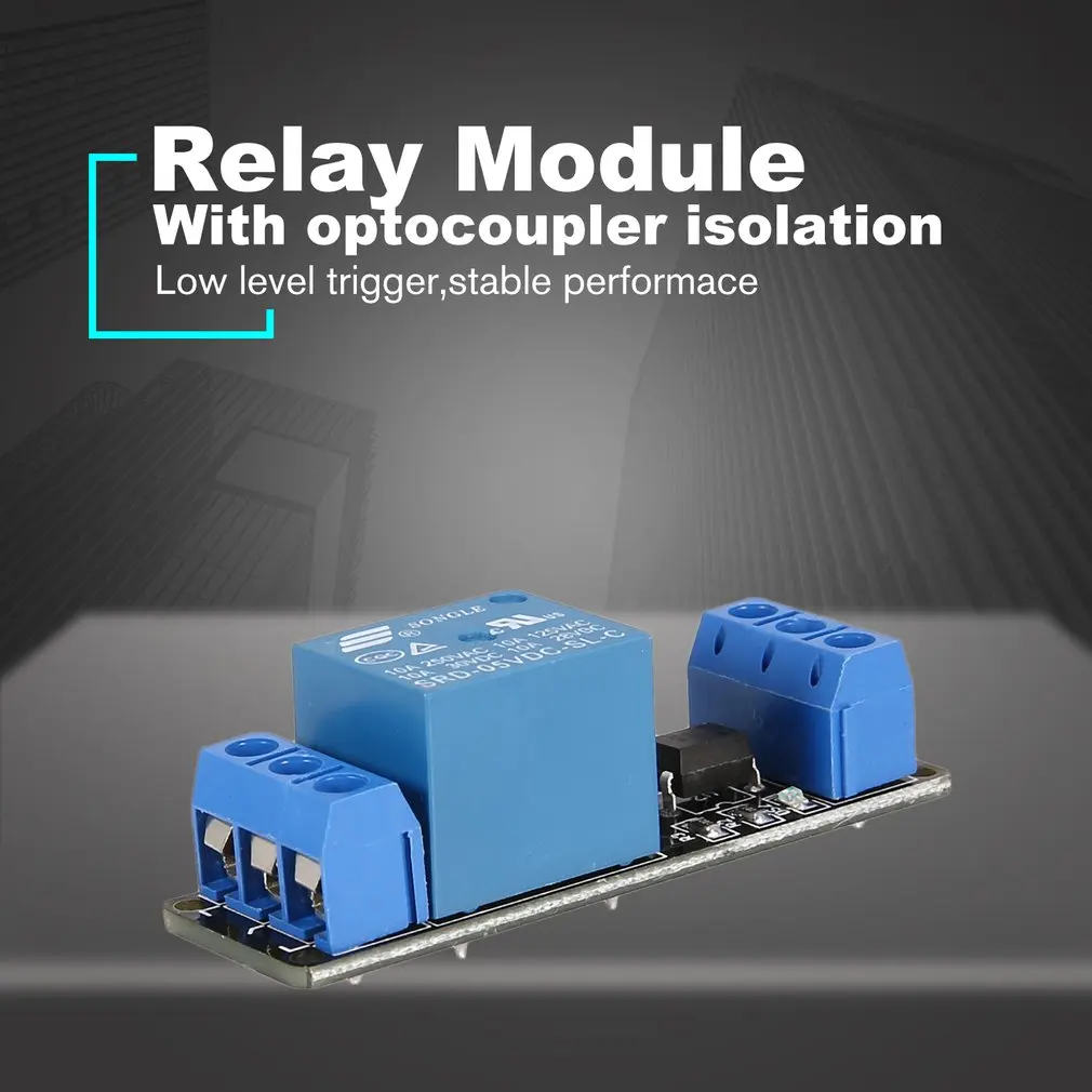 Интерфейсная плата релейного модуля 5 в 1 канала низкоуровневый триггерный