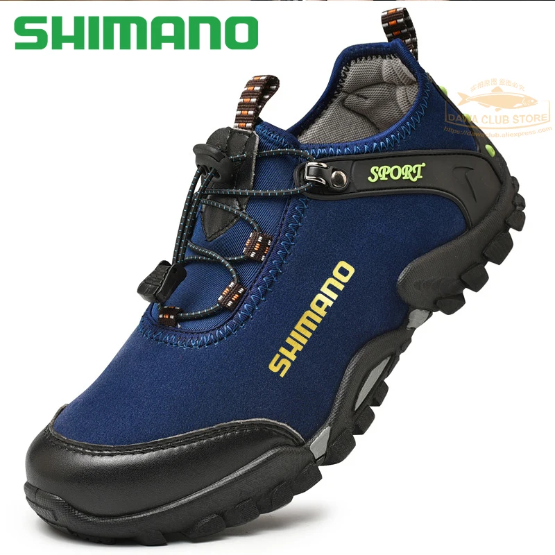 

2021 The New SHIMANO Fishing Shoes Outdoor Mountaineering Anti-skid Shoes Men Breathable Run Shoes Men Large size Cycling Shoes